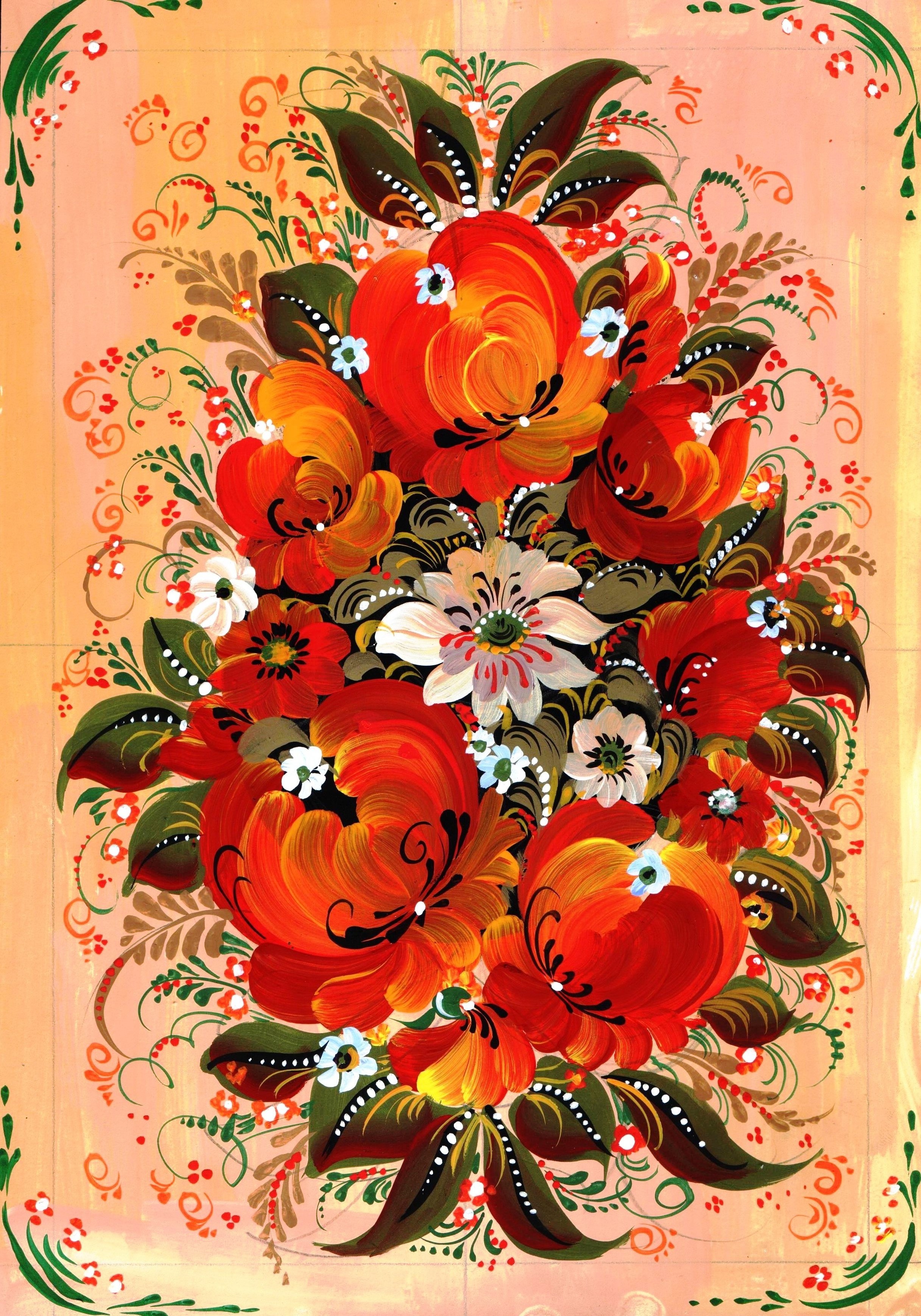 основной курс Волховская роспись